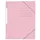 Elastomap Oxford Top File+ A4 pastel roze karton