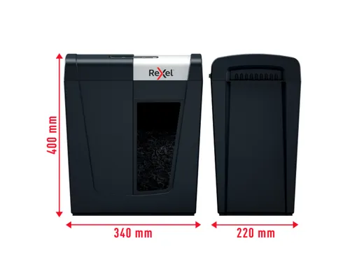 Papiervernietiger Rexel Secure MC6 snippers P-5 2x15mm
