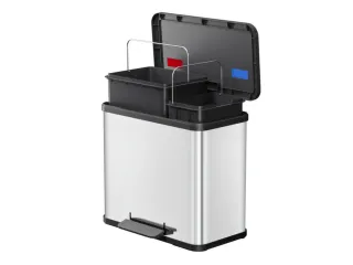 pedaalemmer,1x9l/1x17l,HxBxD 430x470x340mm,binnenbak kunststof - 8