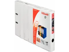 classeur à levier Power N°1, dos de 5 cm, blanc, paquet de 5 pièces
