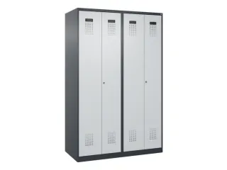 PBM-locker,HxBxD 1850x1200x500mm,4vak,vak B 300mm,cil.-slot - 2