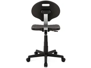 Werkstoel Tarente op Wielen Medium Zwart - 4