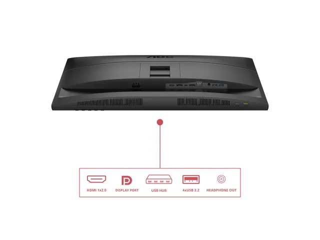 AOC E4 Q27E4CV Monitor 27 Inch Quad HD LED