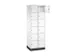 armoire multicases,HxlxP 1950x620x500mm,2x6compartiments,serr.cyl.