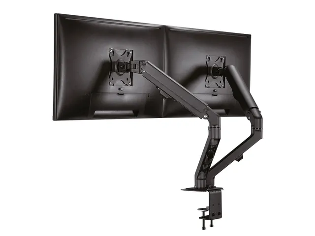 Monitorarm FPMAD650D 2 schermen tot 27 inch Zwart