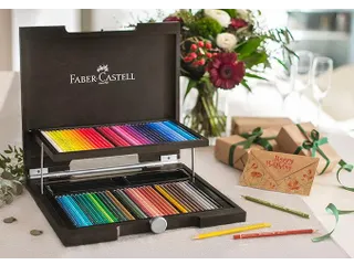 Kleurpotlood Faber Castell Polychromos houten koffer 72 stuks - 10