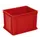 Euronorm Stapelkrat Hxlxb 270x400x300mm 26liter Rood