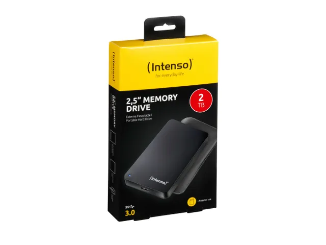Intenso Memory Drive externe harde schijf 2TB Zwart