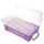 Opbergdoos Loom Bands 30 Vaks 4 Liter Transparant Paars