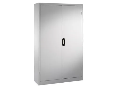 Draaideurkast 1950x1200x400mm 4 Legborden Draagvermogen 110kg Ral7035