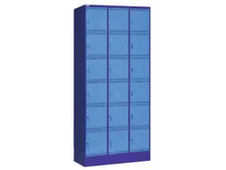 Elektro-Vakkenkast Hxbxd 1995x905x582mm 18 Vakken Sokkel