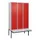 locker voor scheiding van kleding,HxBxD 2120x1200x815mm,3vak