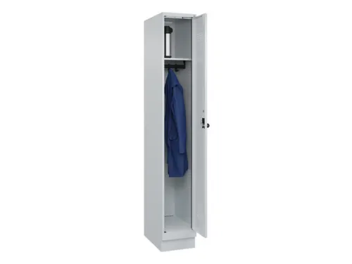 locker,HxBxD 1950x300x500mm,1vak,vak B 300mm,draaigrendel,sokkel