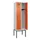 locker,HxBxD 2120x600x500mm,2vak,vak B 300mm,draaigrendel