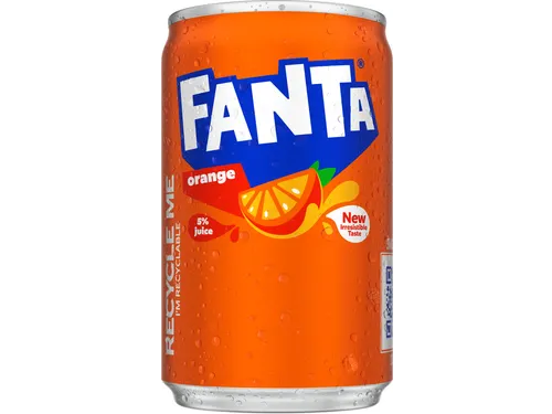 Frisdrank Fanta orange blik 150ml