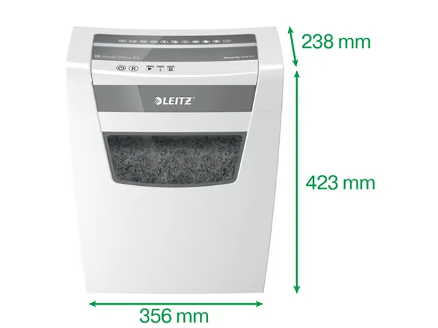 Leitz IQ Home Office Papiervernietiger P-4 Snippers 4x28mm