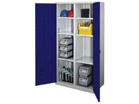 Materiaalkast Scheidingswand Geperf. Deuren 1950x1000x600mm 6legborden