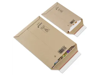 Golfkarton Envelop Bruin 246x346x60mm Zelfklevende Strip 100 Stuks - 3