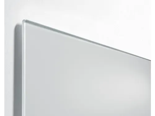 Glasmagneetbord XL Sigel mat super wit 2000x1000x18mm 2 magn