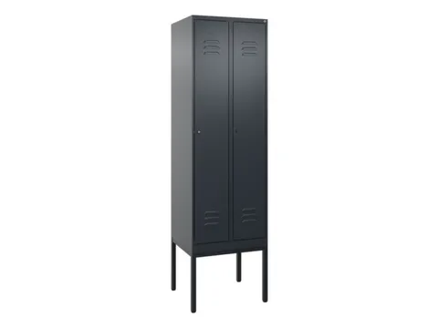 locker voor scheiding van kleding,HxBxD 2120x600x500mm,2vak