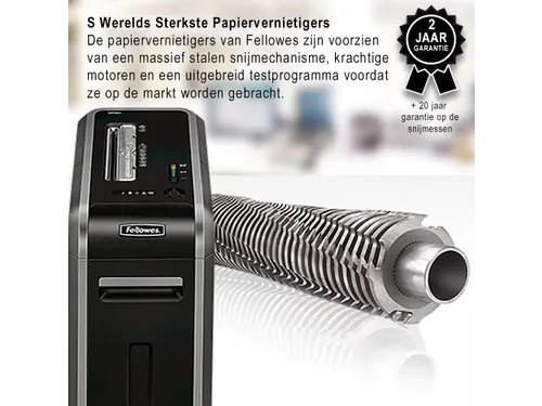 Papiervernietiger Fellowes 125ci P-4 snippers 3,9x38mm