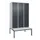 Z-garderobekast,HxBxD 2120x1200x815mm,6vak,vak B 400mm,draaigrendel