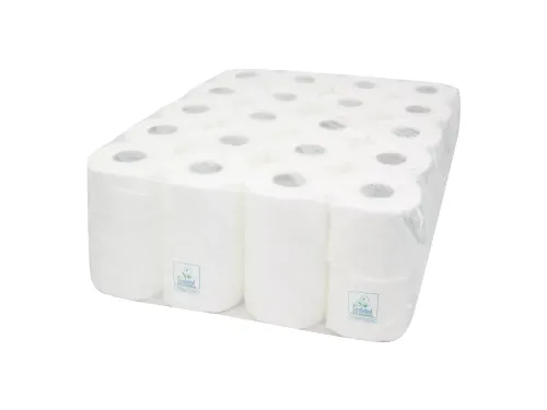 Toiletpapier 2-laags 400 vel Cellulose Zacht Sterk