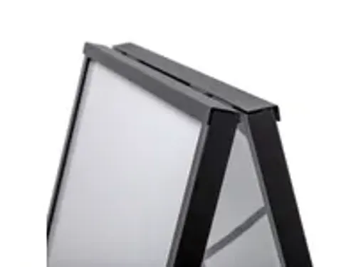 OUTLET Stoepbord Slide-In A1 zwart