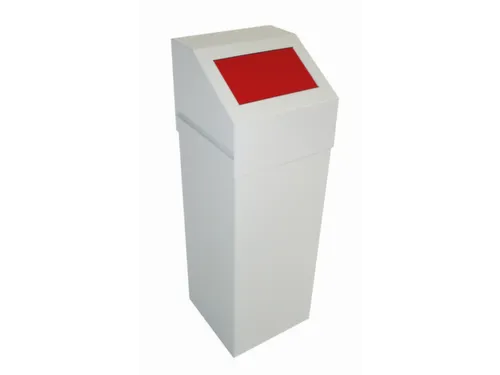 afvalverzamelaar,1x65l,HxBxD 900x315x315mm,binnenbak staal