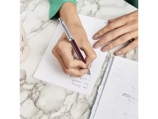 Balpen SHEAFFER SENTINEL 321 Burgundy brushed chrome chrome plated - 7