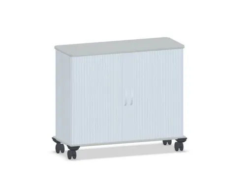 jaloeziedeurkast,HxBxD 878x1000x400mm,decor romp lichtgrijs