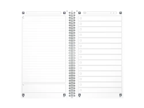 Task Manager Oxford 141x246 mm 115vel aqua
