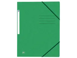Elastomap Oxford Top File+ A4 groen karton