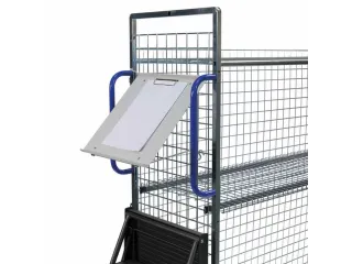 Verzamelwagen,Draagverm. 150Kg,2Etage(S),Draadgaasbodem,Verz. - 4