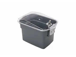 ErgoClean 580918 BOX 7 liter afsluitbaar incl. deksel, grijs - 1