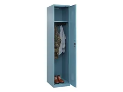 locker,HxBxD 1850x400x500mm,1vak,vak B 400mm,cil.-slot,staand op vloer