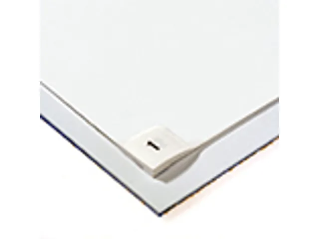 Tapis salle blanche,HxLxl 6,5x1300x800mm,PE,adhésif,antibactérien
