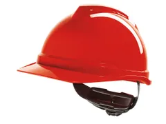 MSA V-Gard 500 ongeventileerde veiligheidshelm met Fas-Trac III binnen