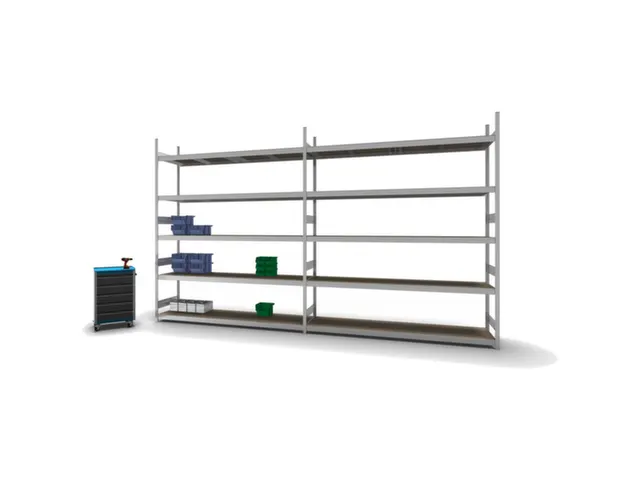 breedvakstelling,grondveld,HxBxD 3000x2570x635mm,vakl. 350kg