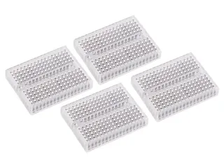 SET Mini Breadboards - 170 Insteekpunten - 4 ST. - 1