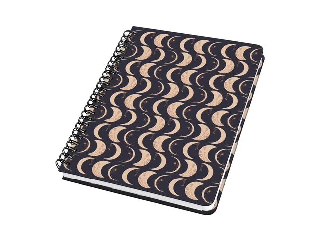 Carnet Sigel Jolie Flair A5 MOONLIGHT MELODY ligne 120pag 100gr HC