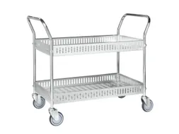 tafelwagen,draagverm. 250kg,2etage(s),laadvl. LxB 935x535mm