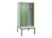 locker voor scheiding van kleding,HxBxD 2120x900x815mm,3vak