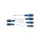 GEDORE 2150-2160 PZ-06 3C-schroevendraaierset 6stuks IS 4-8 PZ 1-2