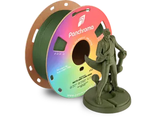 PLA Matte 1,75mm Army donkergroen 1kg Panchroma 3D Filament - 2