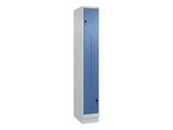 Z-garderobekast,HxBxD 1950x300x500mm,vak B 150/300mm,draaigrendel