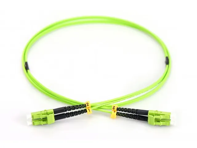 Glasvezel patchkabel, duplex, LC naar LC MM OM5 50/125 µ, 1 m