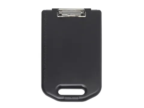 Klembordkoffer MAULbreed A4 staand opbergvak large topopening PP zwart