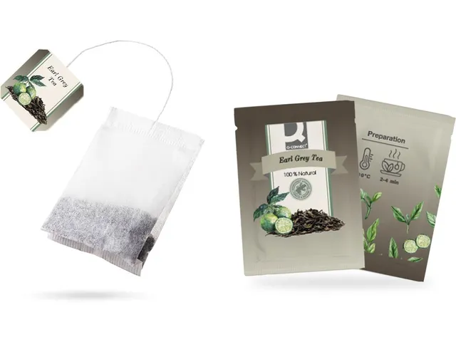 Thé Q-connect Earl Grey boîte de 20 sachets