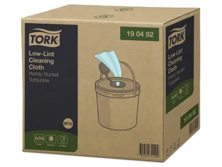 Tork 190492 Handy Emmer Reinigingsdoek W10 1-Laags Turquoise - 3